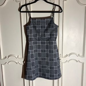 Urban Planet Plaided grey dress
